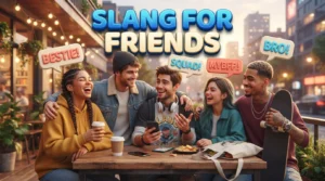 Slang for Friends