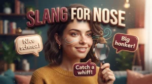 Slang for Nose